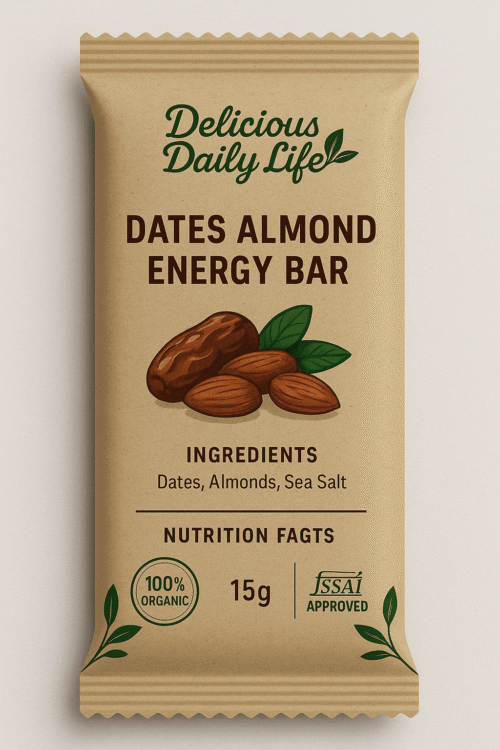 Dates amlond energy bar