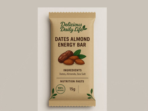 Dates amlond energy bar